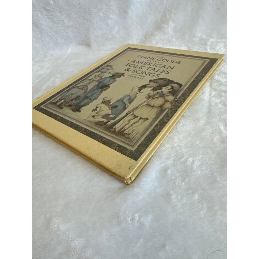 The Diane Goode Book of American Folk Tales &‎ Songs Andersen Vintage 1st Ed